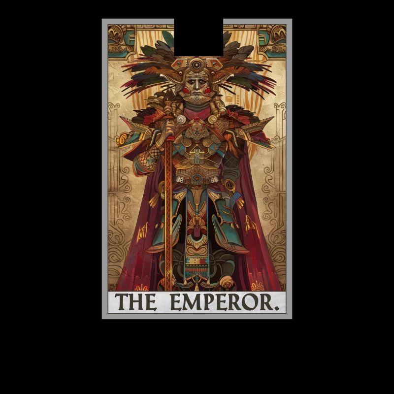 Carte de tarot L’Empereur Le Souverain