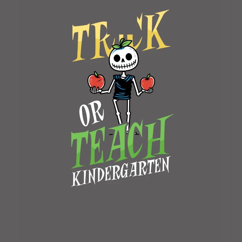 Kindergärtnerin Trick Oder Teach Skeleton