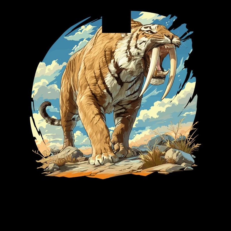 Saber-Toothed Tiger Sabertooth Tiger