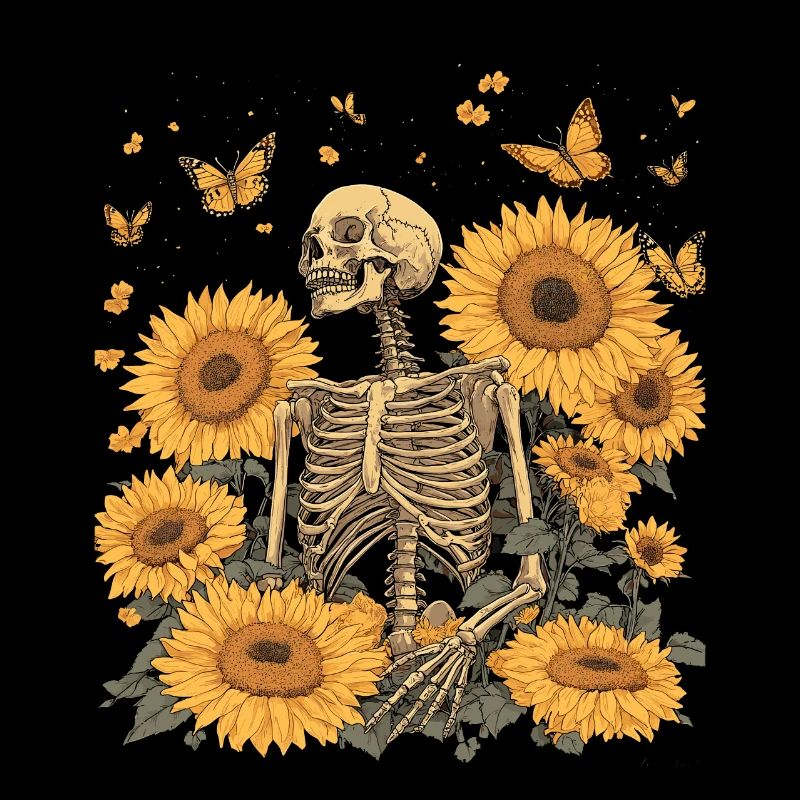 Fleurs squelettes