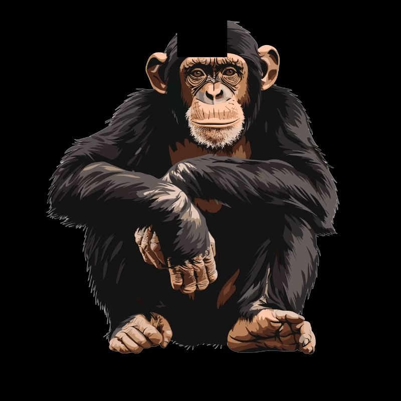 Chimpanzee Schimpansen Schimpanse