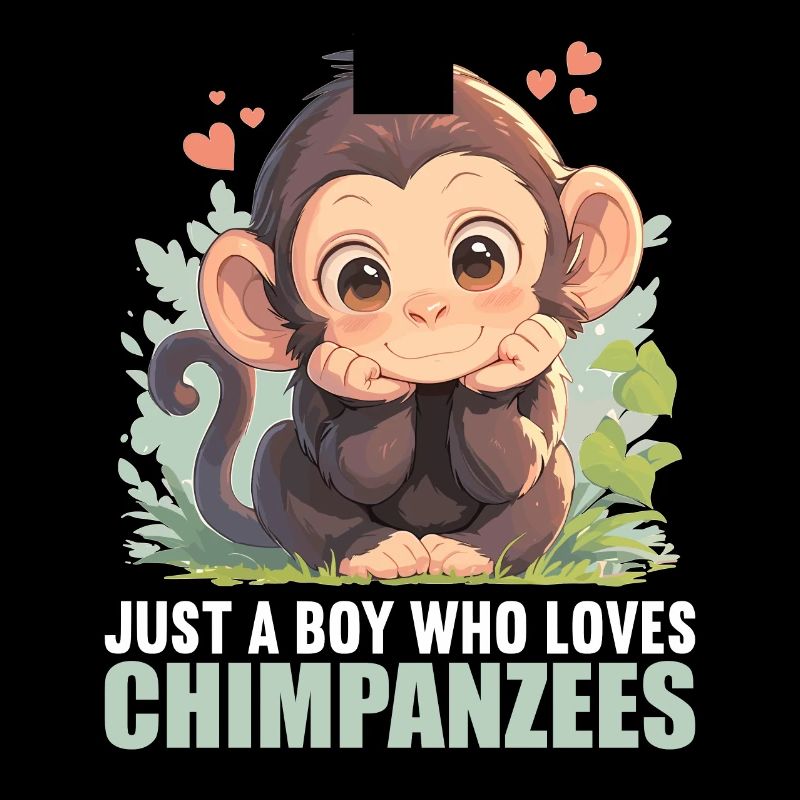 Chimpanzee Schimpansen Schimpanse