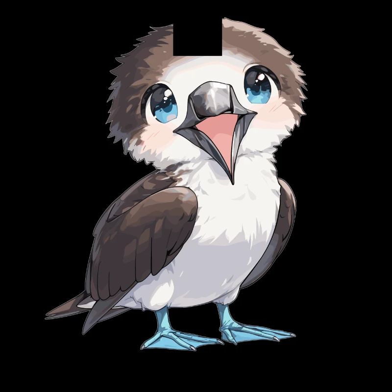 Fou à pieds bleus