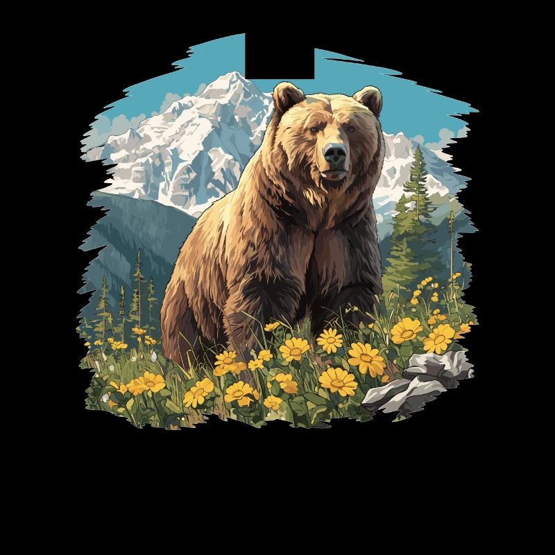 Grizzlis Ours grizzly