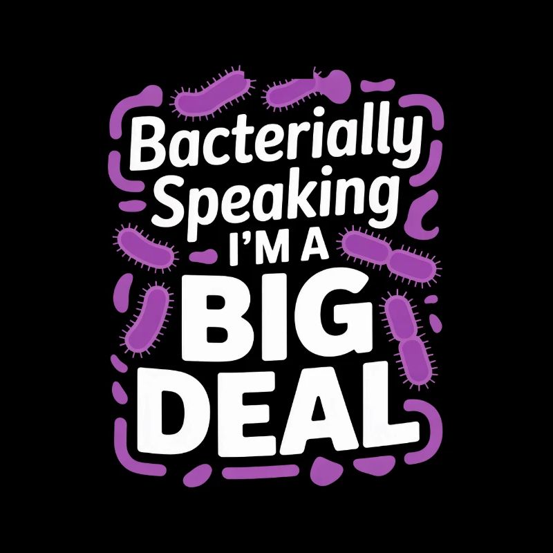 D’un point de vue bactérien, je suis un gros microbiologiste