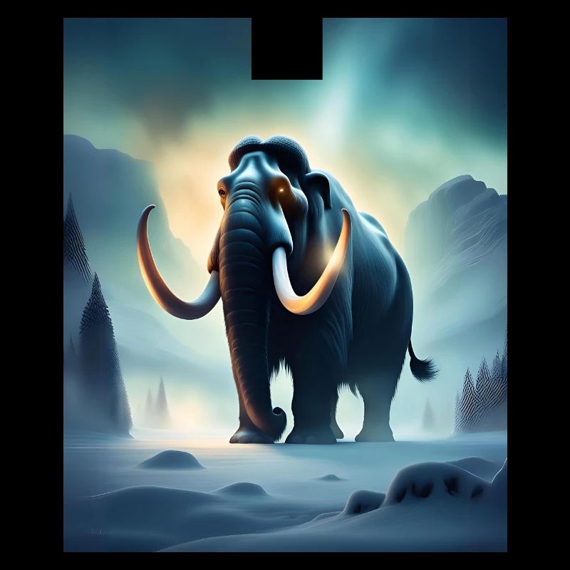 scary evil mammoth