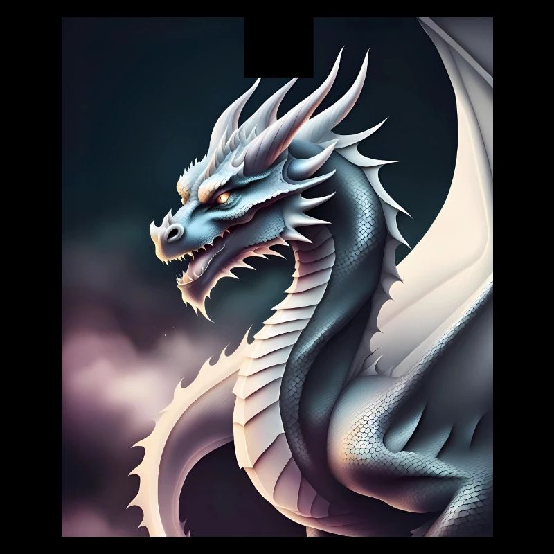 Drachen-Silhouette