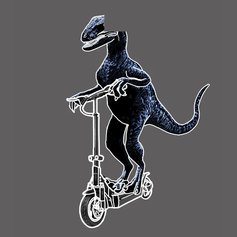 Elektroroller E-Roller Dino Raptor Geschenkidee
