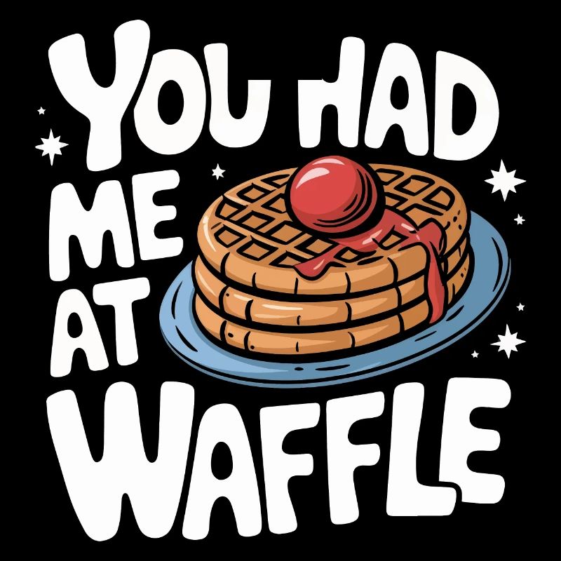 Waffles Breakfast Sweets