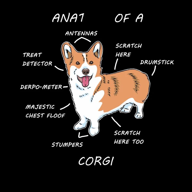 Cadeau d'animal de compagnie de berger allemand d'anatomie de caniche