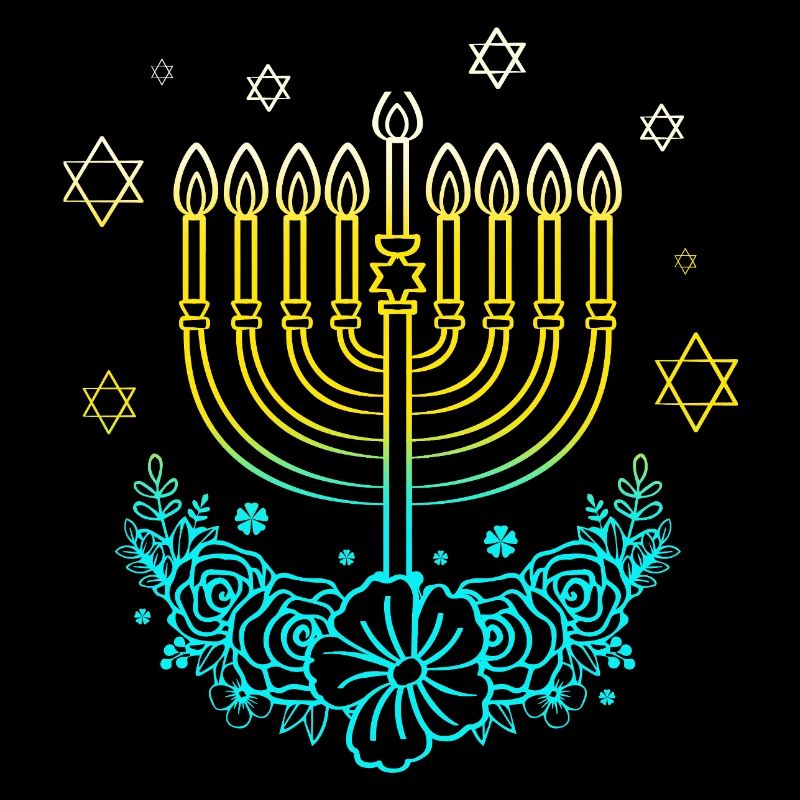 Hanoukka Hanoukka Hanoukka Hanouka Menorah