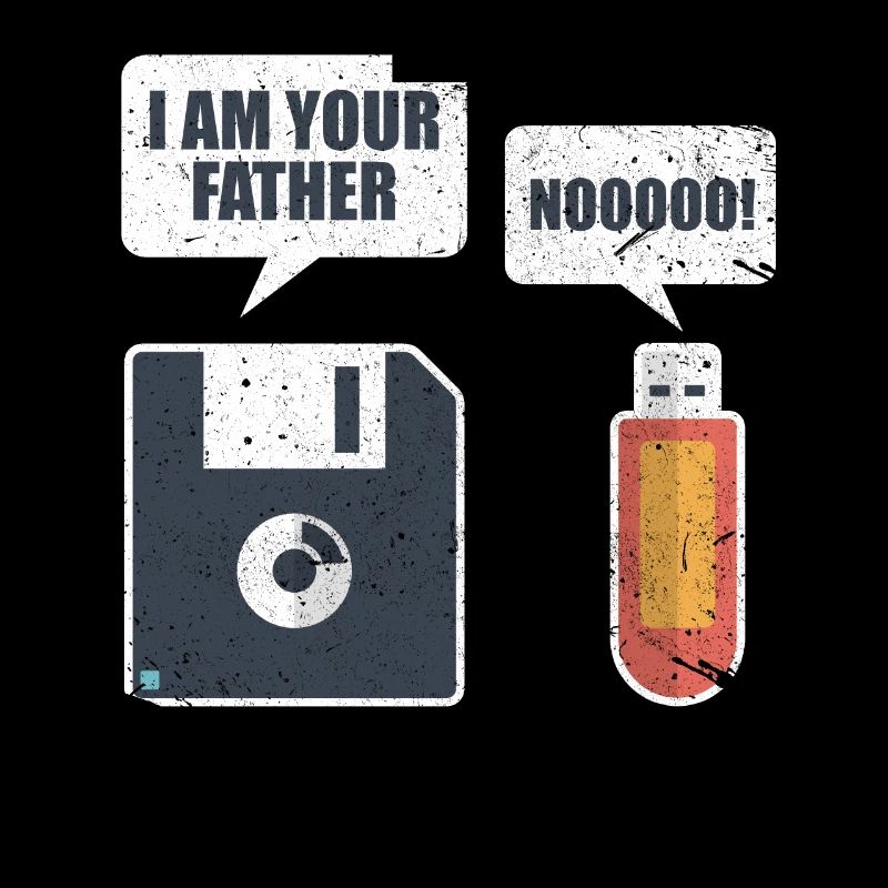USB Floppy Disk Speicher Computer Nerd Geschenk