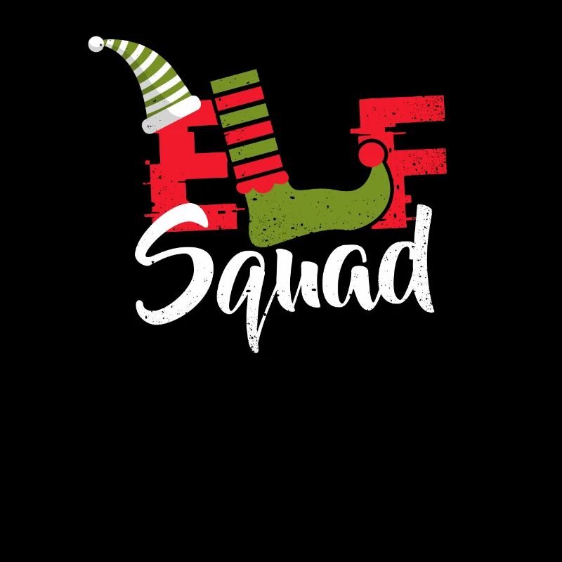 Weihnachten Elf Elfe Squad Xmas Geschenk