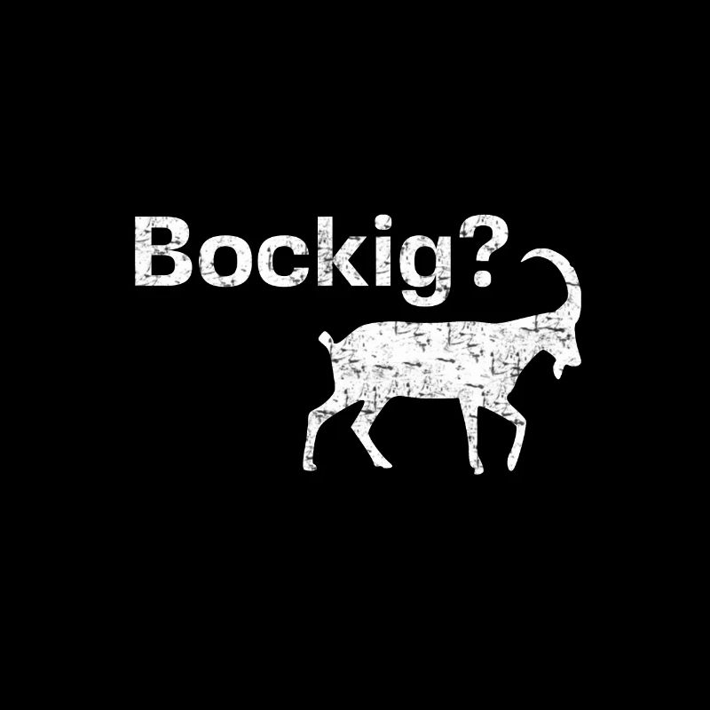 schlechte Laune Zicke Bockig Ziege Bock Geschenk