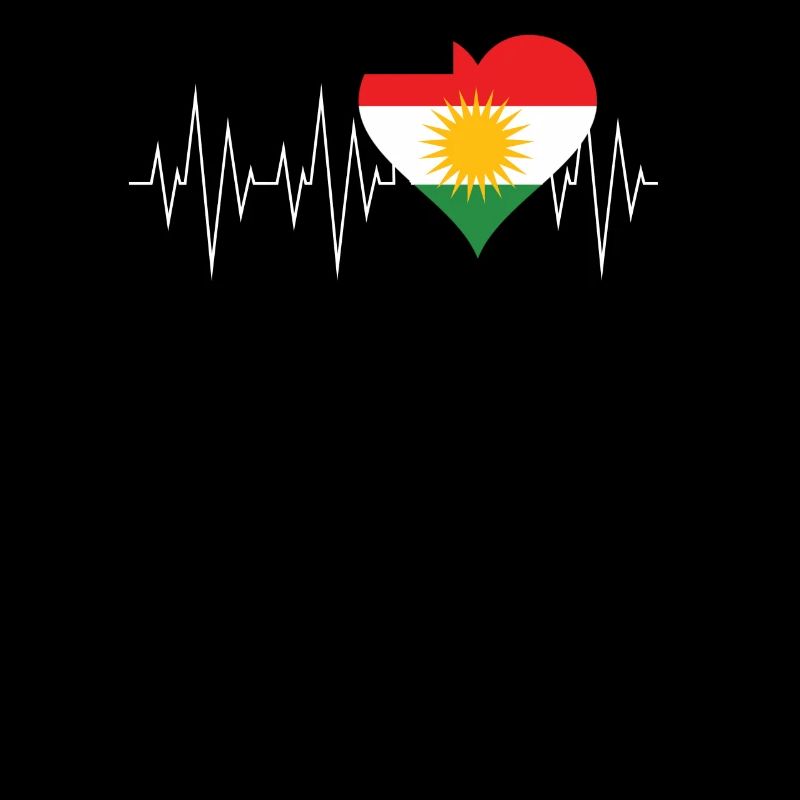 Cadeau kurde drapeau kurde
