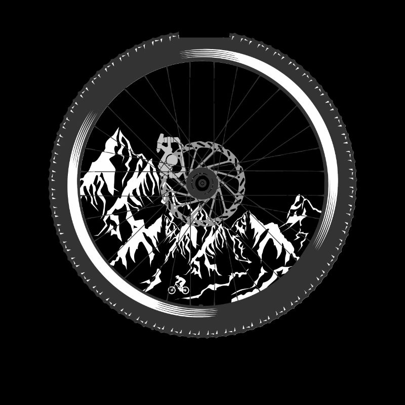 VTT VTT Vélo Pneu Descente Biker