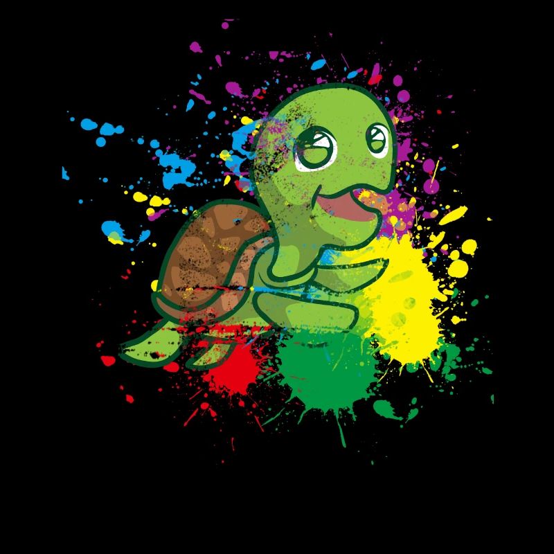 Tortue de couleur