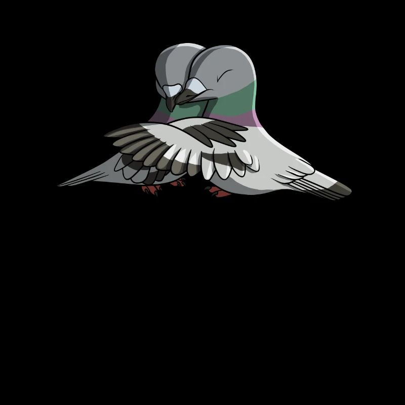 Câliner les pigeons