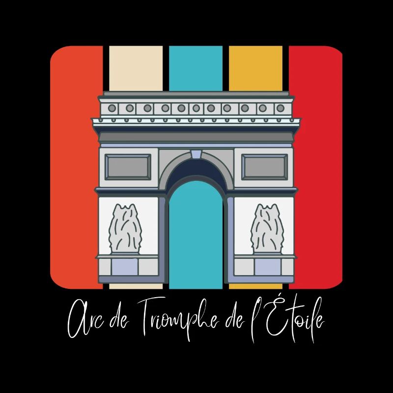 Paris Arc de Triumphe Frankreich Triumphbogen