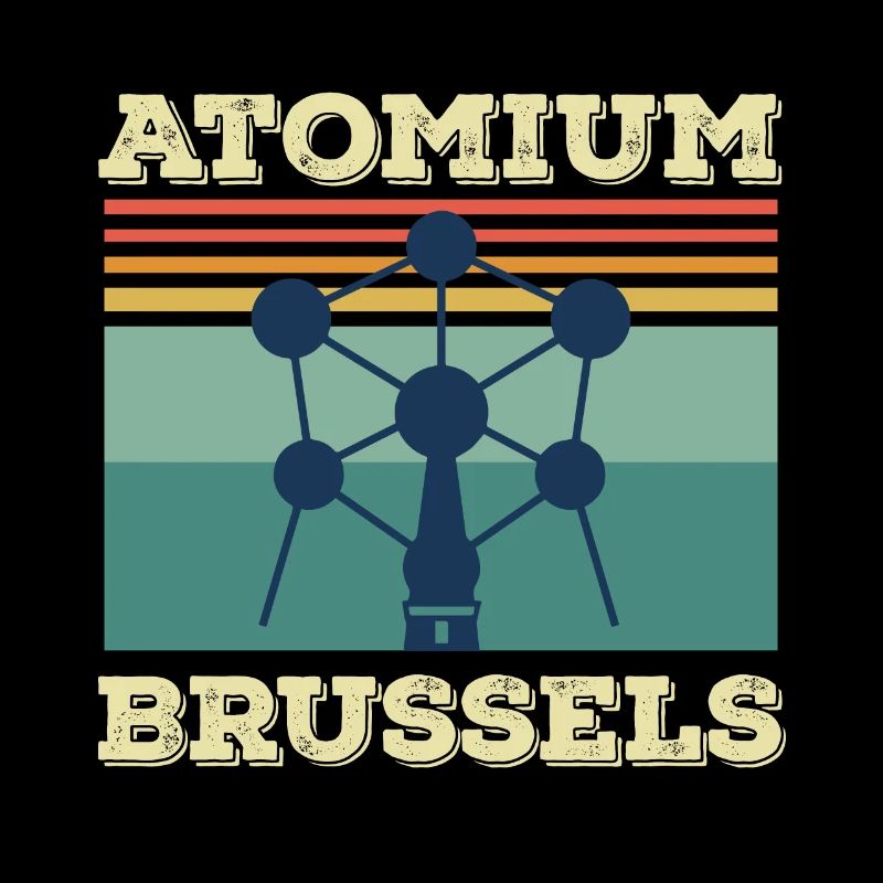 Brüssel Atomium Heartbeat Atomic nucleus Wissensch