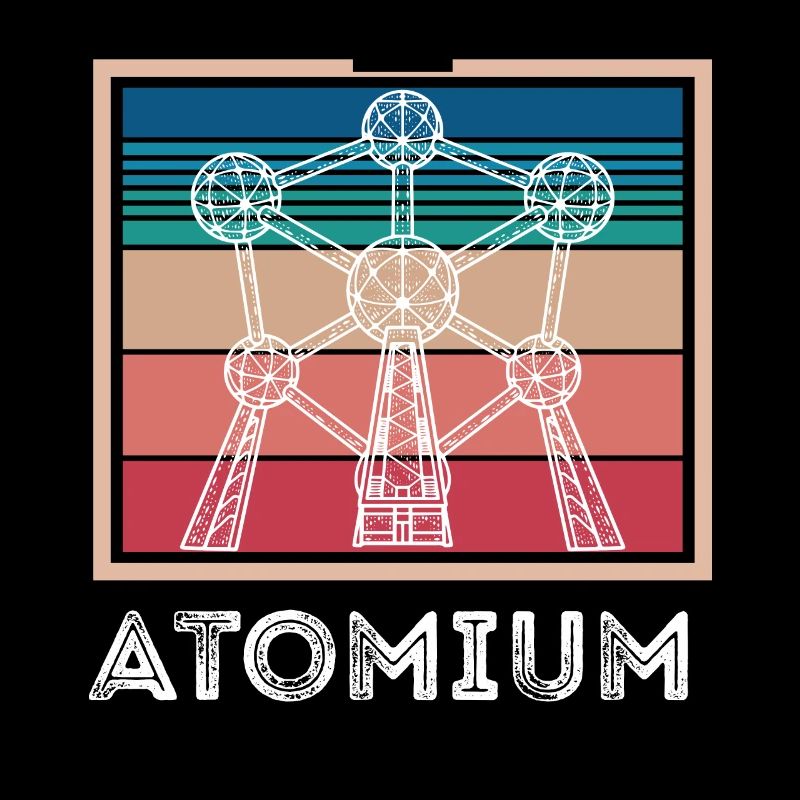 Atom Atomium Atomkern Physiker Wissenschaft Physik