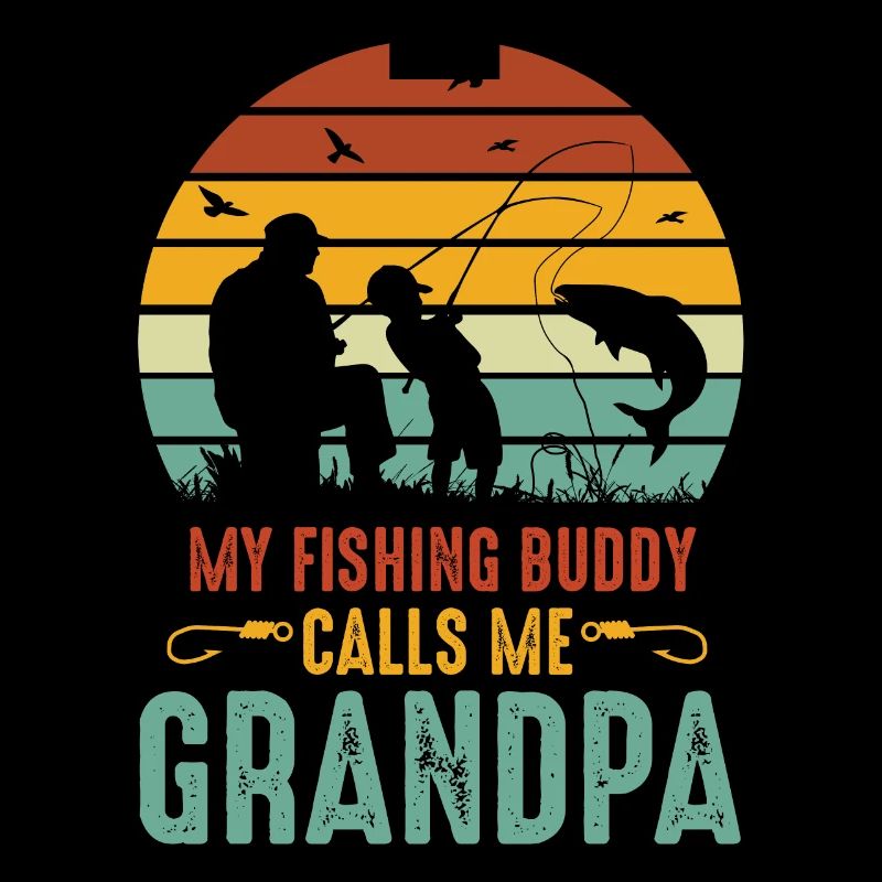 Mon compagnon de pêche m’appelle grand-père -