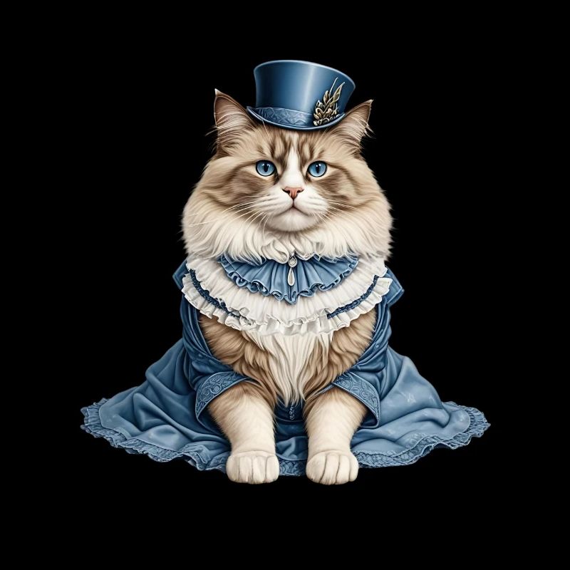 Belle dame chat