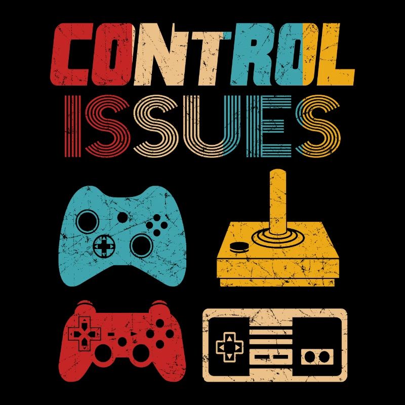 Retrogaming Gamer Gaming Controller Joystick