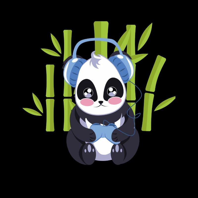 Gaming Panda Computer Console cadeau de jeu vidéo