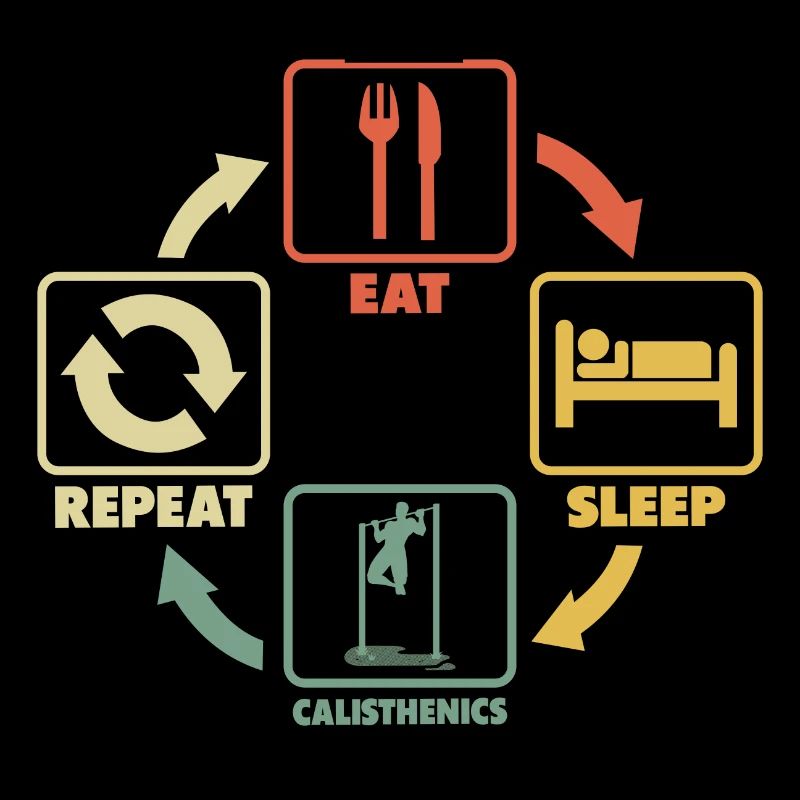 Calisthenics Park Workout Sayings Funny