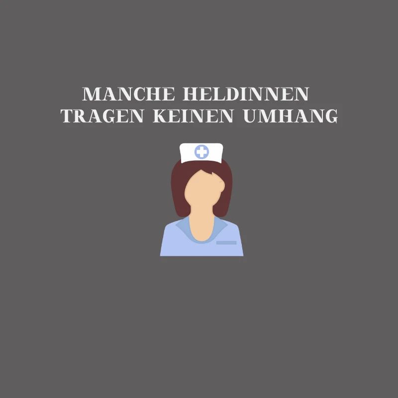 Krankenschwester Heldin Superheldin Geschenkidee