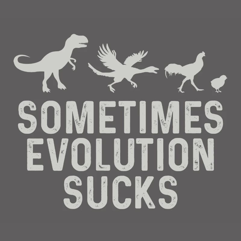 Parfois, l'Evolution suce