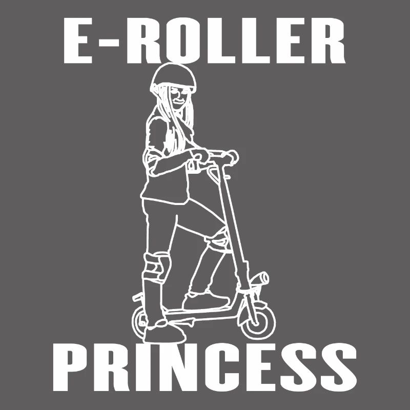 Elektro Roller Prinzessin E-Roller Geschenkidee