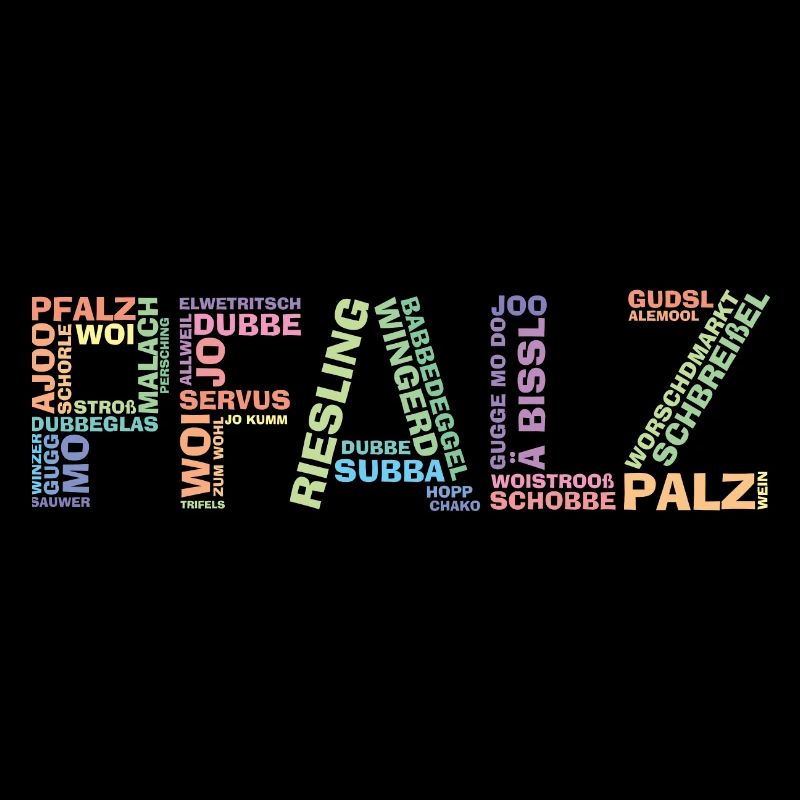 Pfalz Palz Pfälzer Dialekt Pfälzisch Schorle