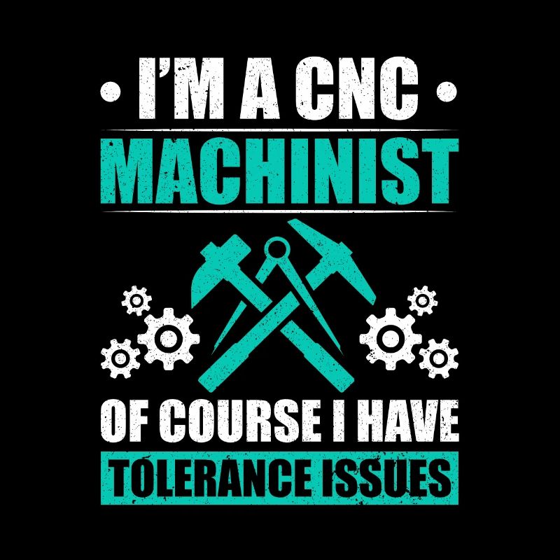 Mechanic CNC operator CNC milling cutter