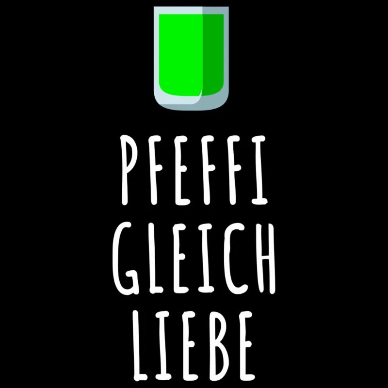 Pfefferminz Likör Pfeffi Vatertag Sauf