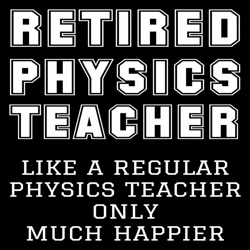 Cadeau de retraite pour professeur de physique à la retraite