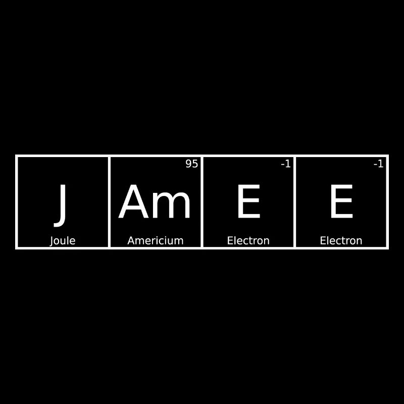 Jamee Surname First Name Chemistry Periodic Table Elements