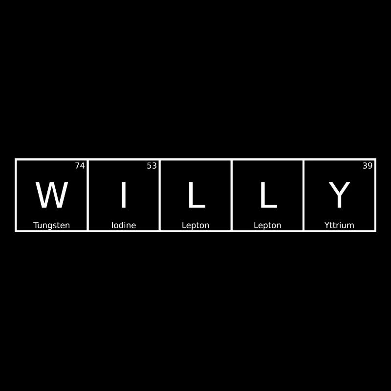 Willy Name First Name Chemistry Periodic Table Elements