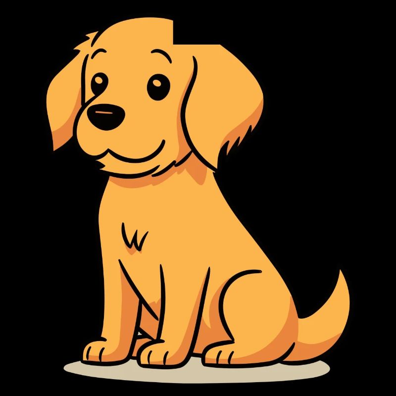 Conception de chien mignon pour les propriétaires de chiens