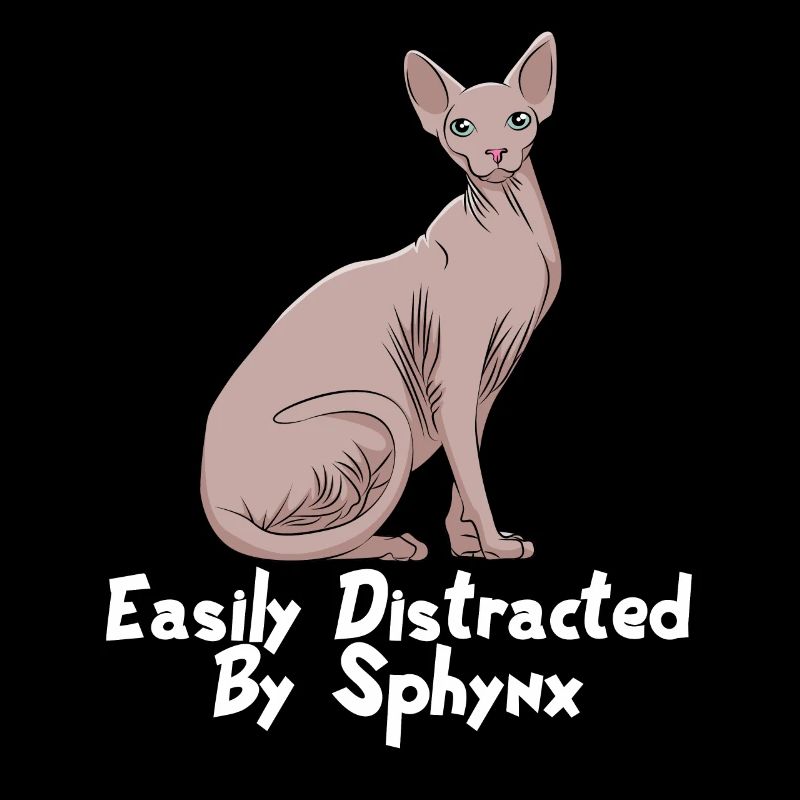 Sphynx Sphinx Katze Kätzchen Haustier Geschenk