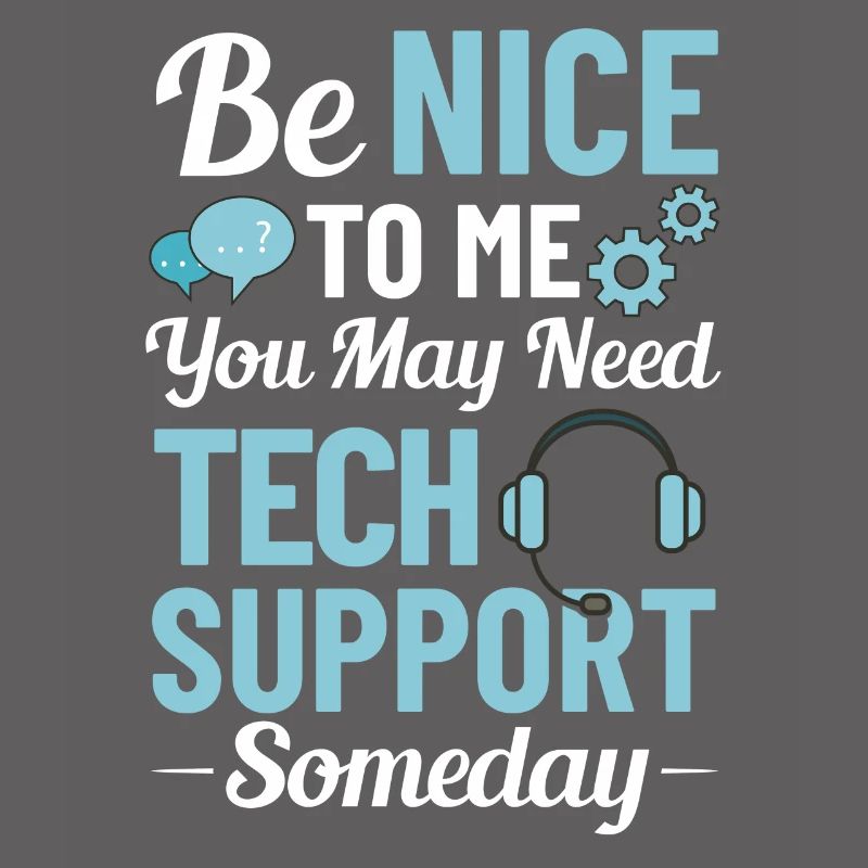 Tech Support IT Technischer Hilfe Helpdesk