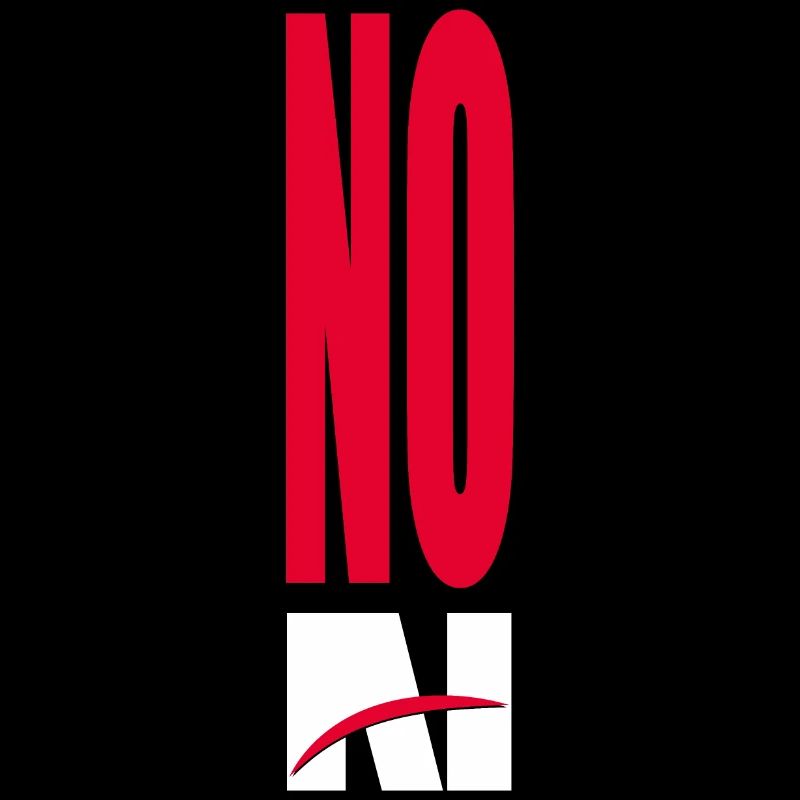 NO AI - no artificial intelligence