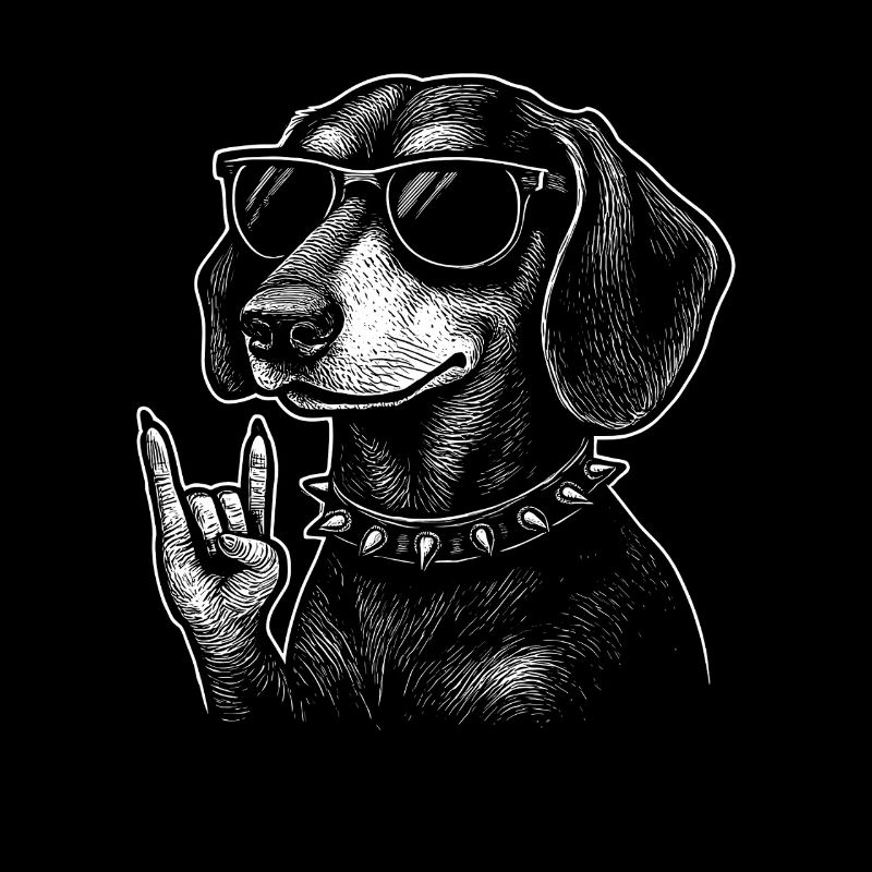 Rock’n’Roll Dackel – Hund mit Stil