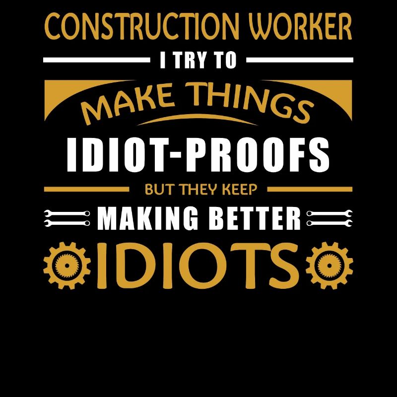 Conception de construction pour hommes Papa Ouvrier de la construction