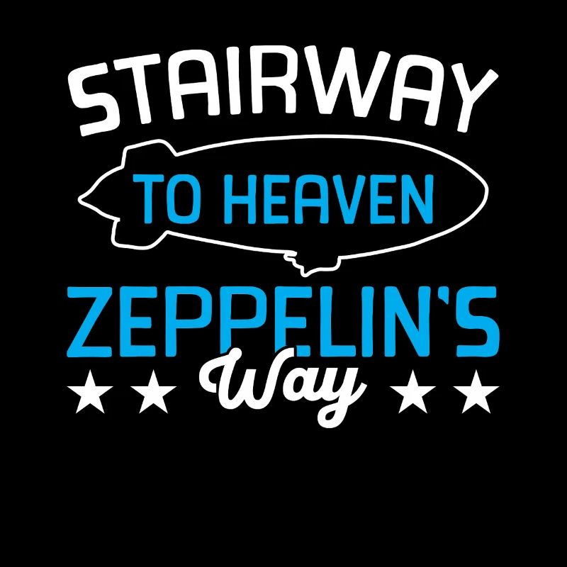 Dirigeable Zeppelin vintage 70 ans