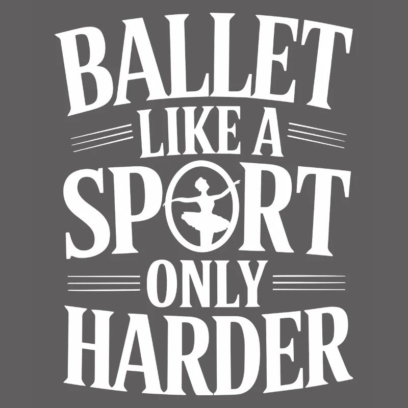 Le ballet comme un sport, mais plus difficile