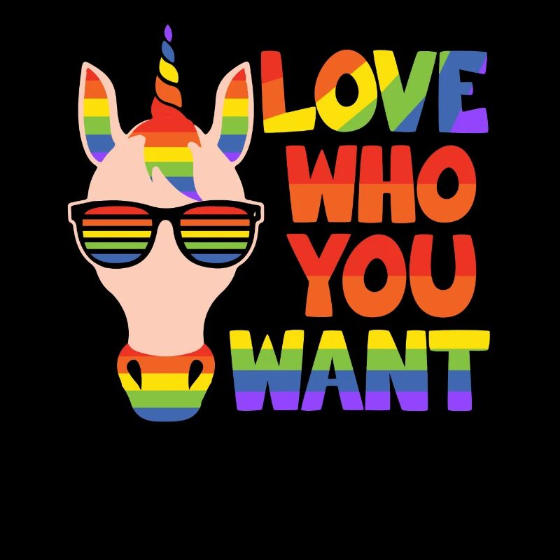 Schwul-Lesbisch LGBT Gemeinschaft Einhorn