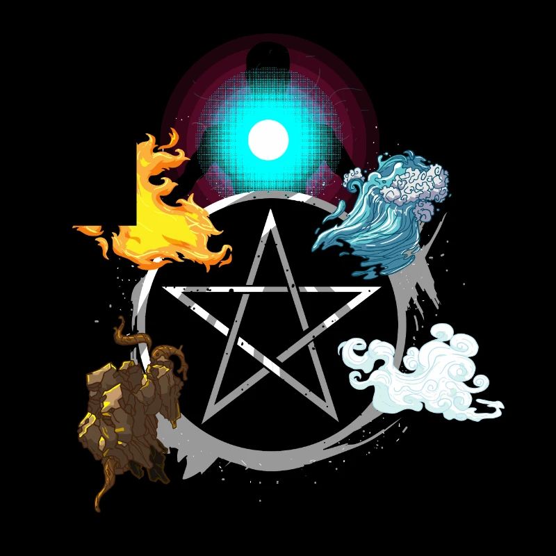 Alchemy elements fire air water earth soul
