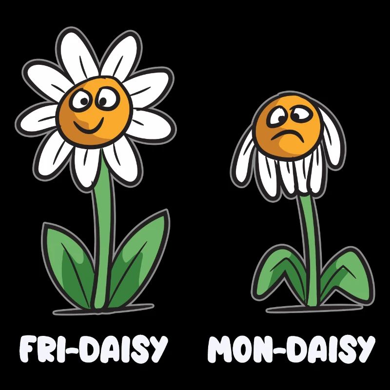 Leben eines Gänseblümchen Mon-Daisy Fri-Daisy